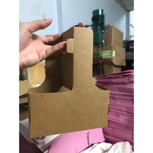 Túi giấy 2 ngăn SET nước và hoa